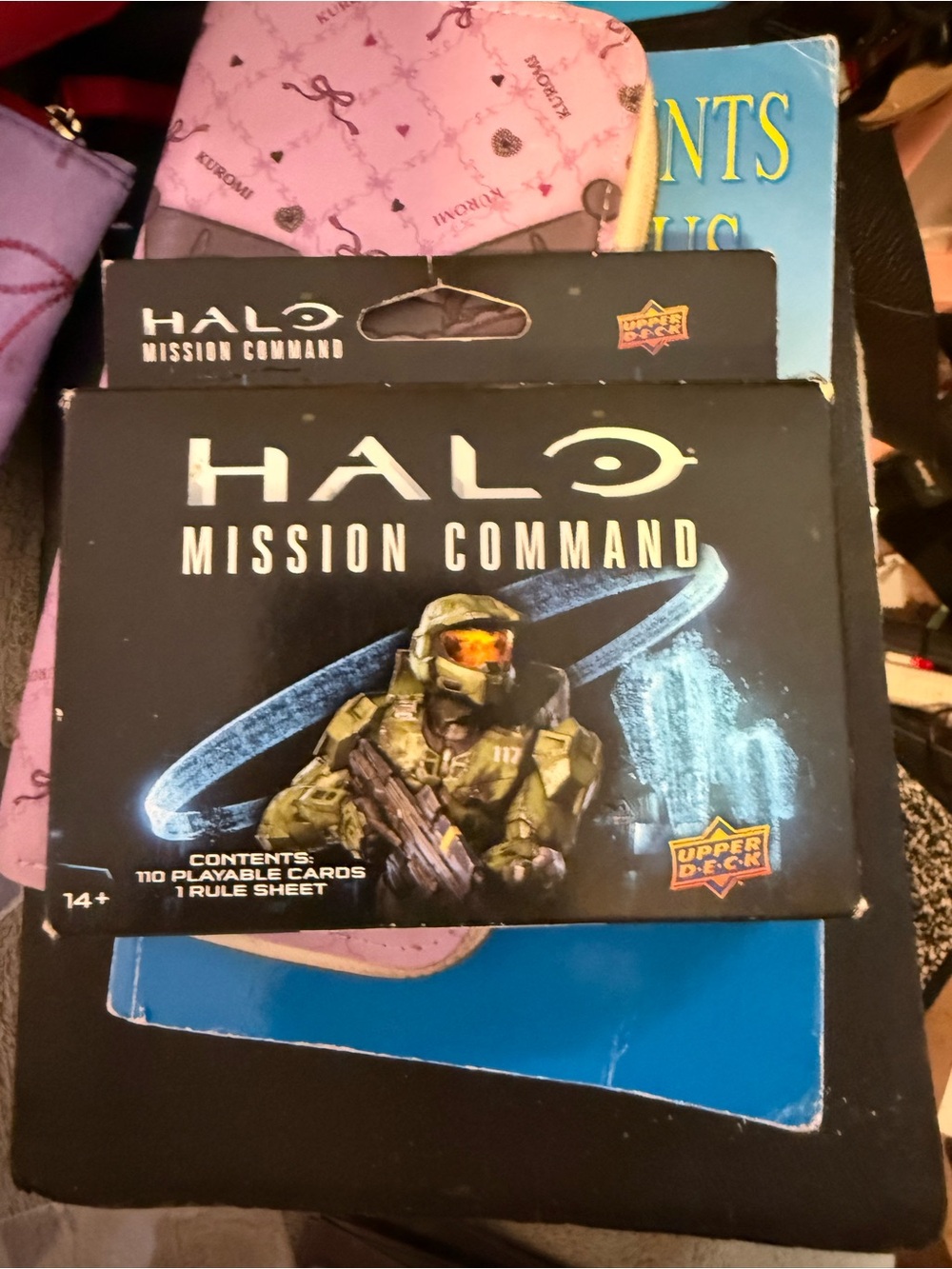 Halo Mission Command Card Game - Black